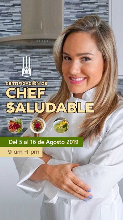 >Certificacion de chef saludable con Fernanda Chacon