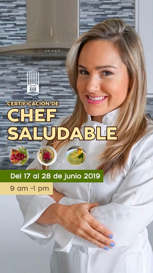 >Certificacion de chef saludable con Fernanda Chacon